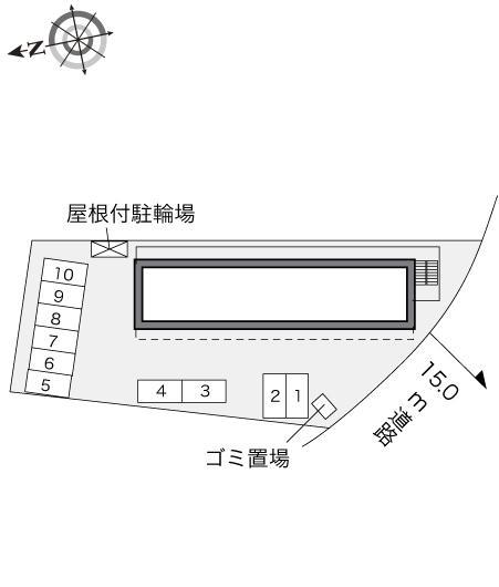 ウィニング　ロード(28645)の駐車配置図