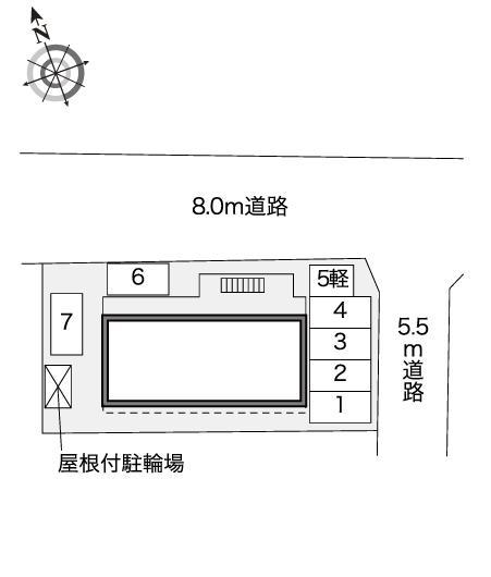 しおはま(41569)の駐車配置図