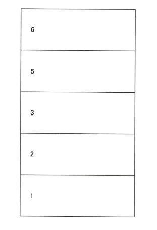 杉山駐車場の駐車配置図