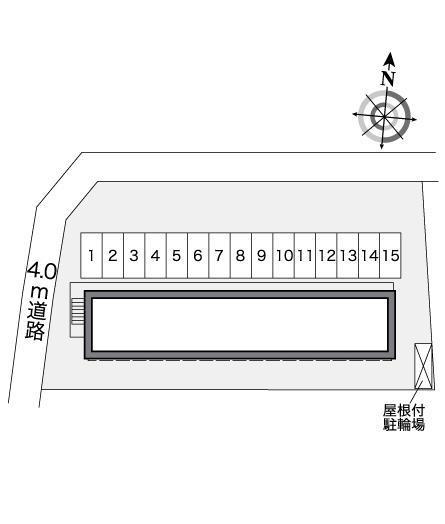ＡｍｙⅡ(25802)の駐車配置図
