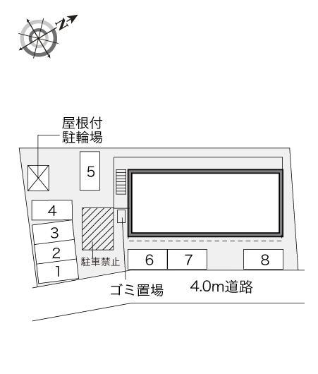 瑞光(32043)の駐車配置図