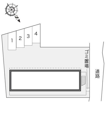 ＣＯＭＰＡＬ(18767)の駐車配置図