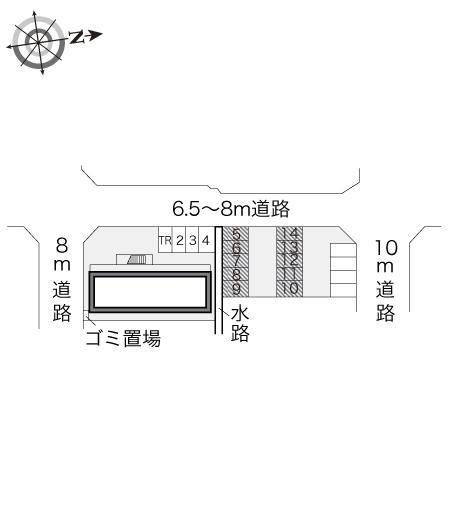 Ｆｕｊｉ(13664)の駐車配置図