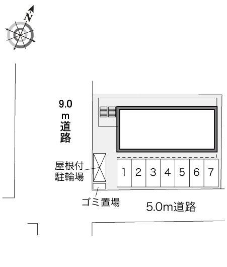 九重(34035)の駐車配置図