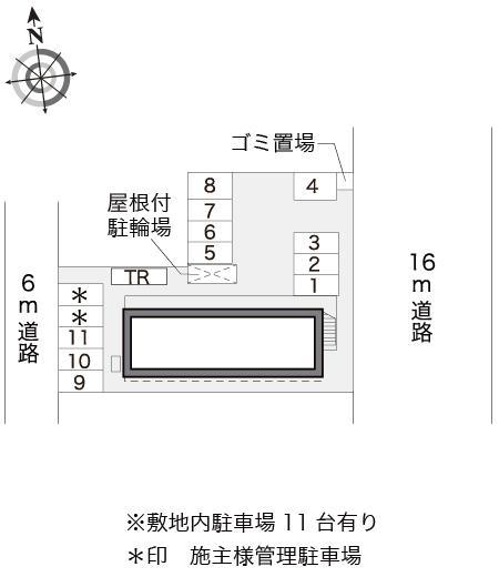 ＣＨＥＶＡＬ(17119)の駐車配置図