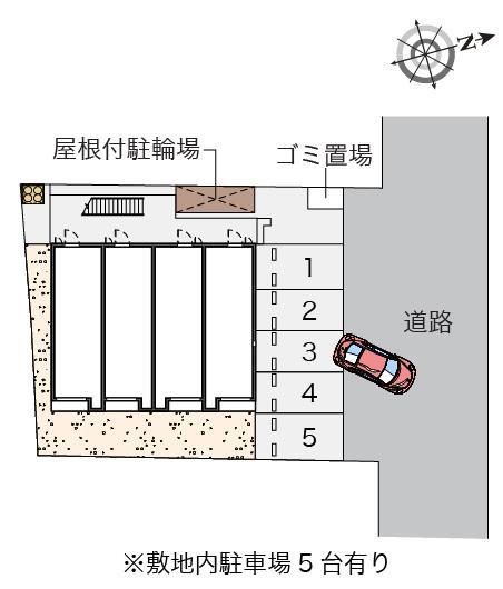 ミランダイーゼル(55810)の駐車配置図