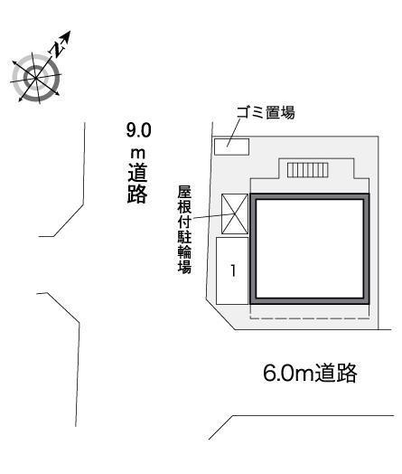 アリーナレジデンス(39584)の駐車配置図