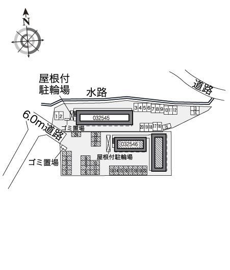 アール(32546)の駐車配置図