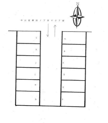 P185の駐車配置図