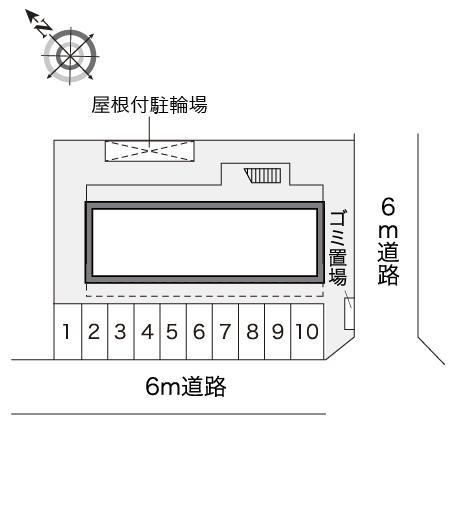 古島ＨＩＧＡ(16768)の駐車配置図