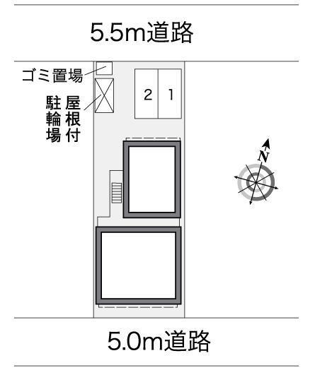 寿(25995)の駐車配置図