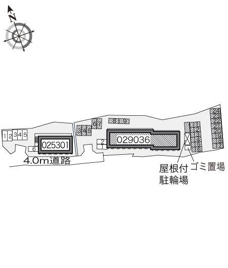 満(29036)の駐車配置図