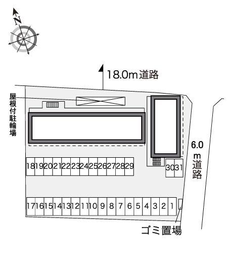 わかば(30397)の駐車配置図