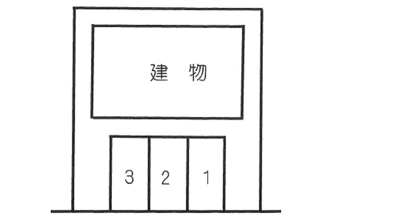 Ｔ・Ｏ マンション駐車場の駐車配置図