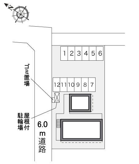 ＳＡＳＡ(33245)の駐車配置図