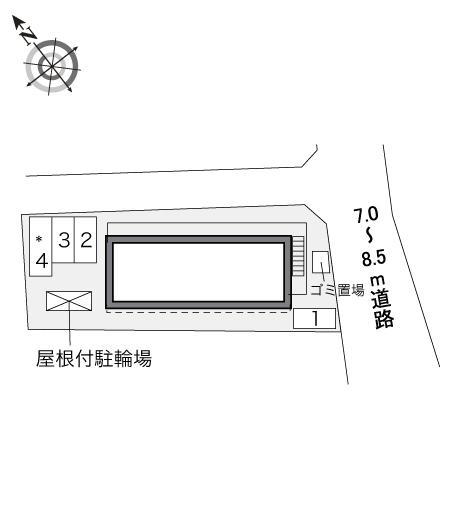 美華(34290)の駐車配置図