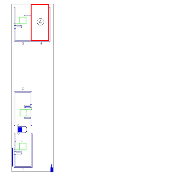 千代田第１の駐車配置図
