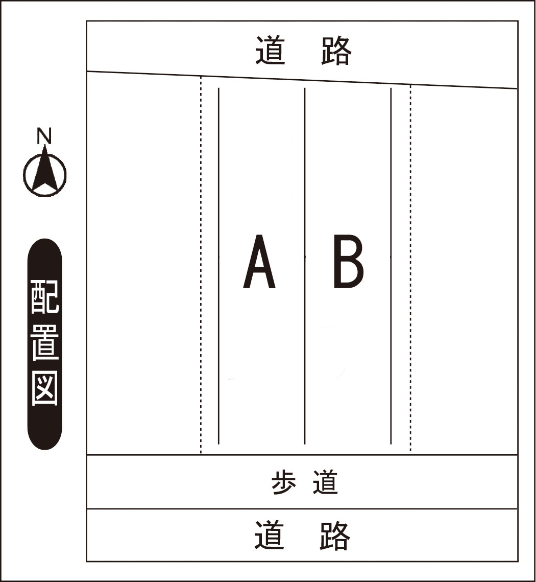松本4丁目Nパーキングの駐車配置図