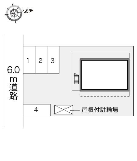 北原(24300)の駐車配置図