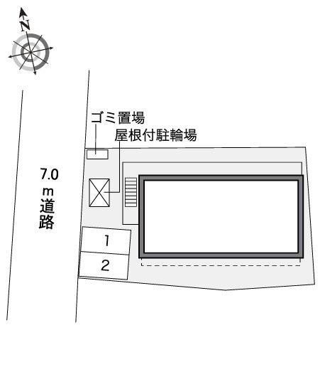 太一Ⅱ(40456)の駐車配置図