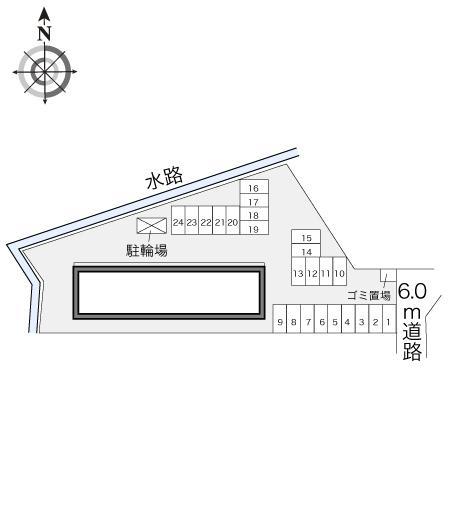 川中島(22732)の駐車配置図