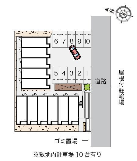 Ｙ４(55049)の駐車配置図