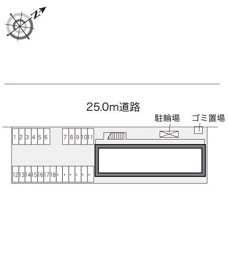 ドゥージェーム(24177)の駐車配置図
