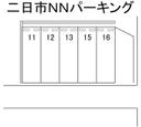 二日市ＮＮパーキングの駐車場
