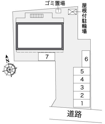 高宮(38957)の駐車配置図