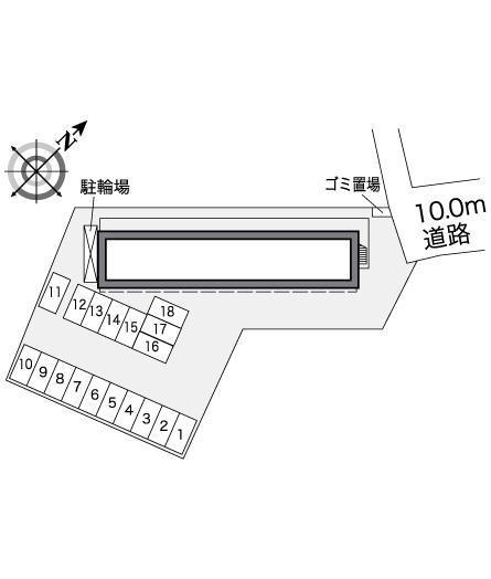 セレーノ(26771)の駐車配置図