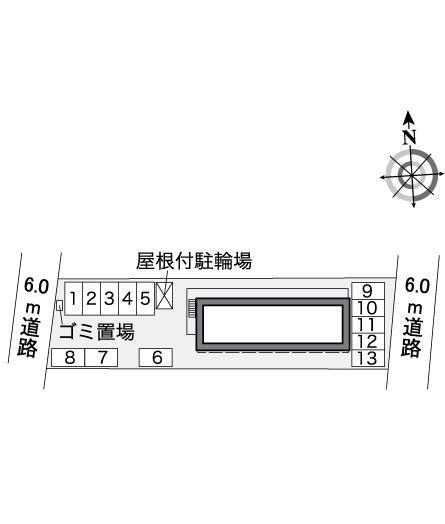 二反田(36690)の駐車配置図