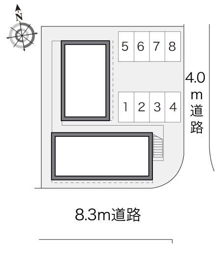 シャルマン(17669)の駐車配置図