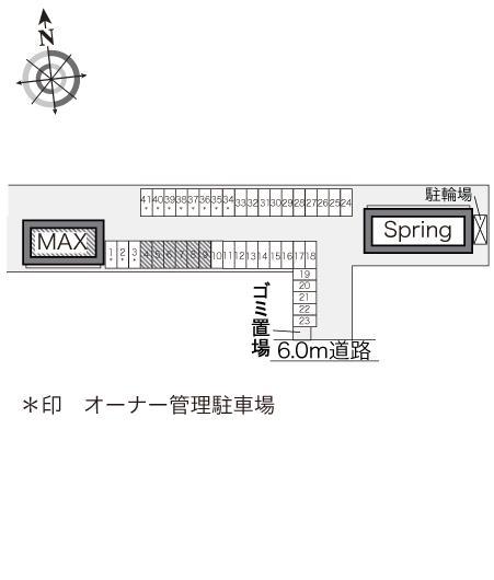 ＭＡＸ(14217)の駐車配置図