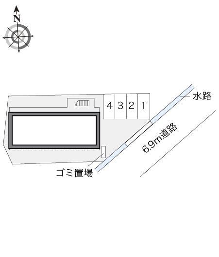 リヴィエール(18849)の駐車配置図