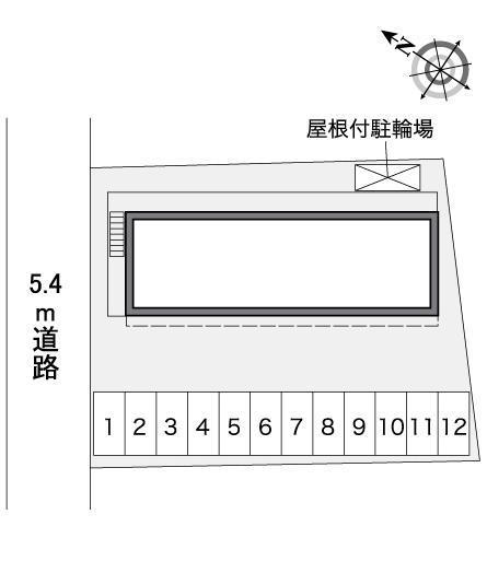 バロンⅠ(36771)の駐車配置図