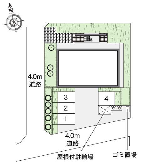山科御陵(47093)の駐車配置図