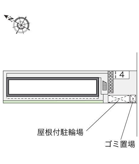 ドミールＴ・Ｍ・(14796)の駐車配置図