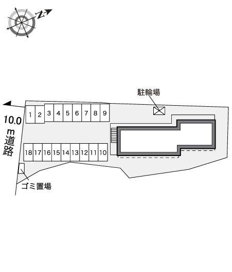 サンテラー(30450)の駐車配置図