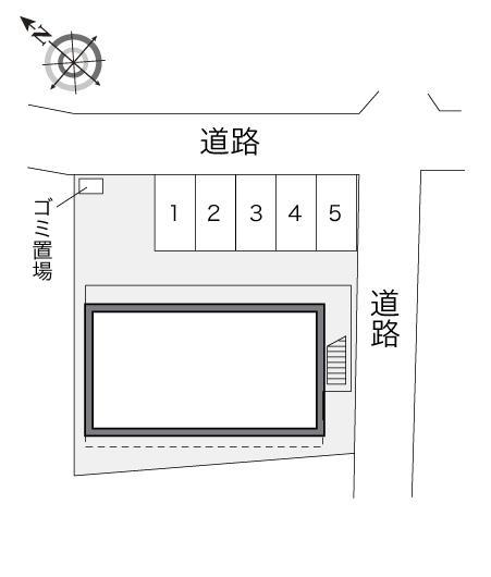 宇部新川(22549)の駐車配置図