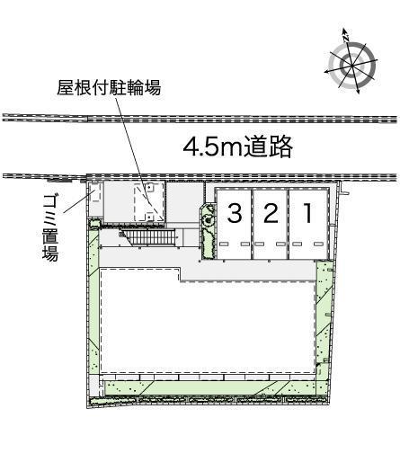 アズール(42488)の駐車配置図