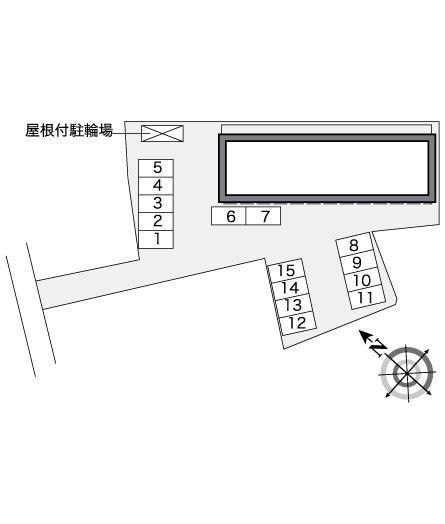 田久(27731)の駐車配置図