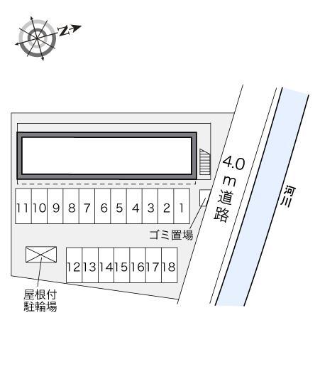ソリッド(24431)の駐車配置図