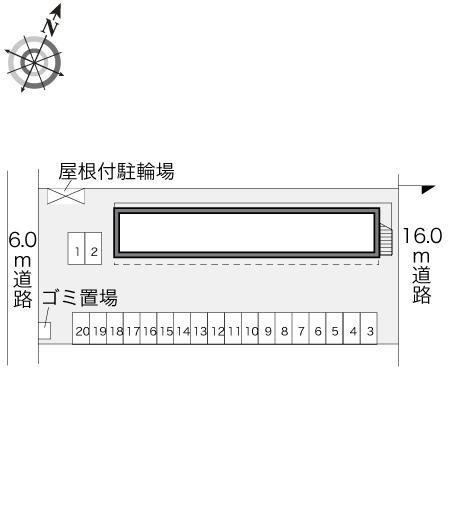 ＹＭＮＳ(24631)の駐車配置図