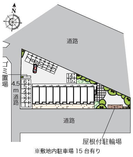 リントアール(54472)の駐車配置図