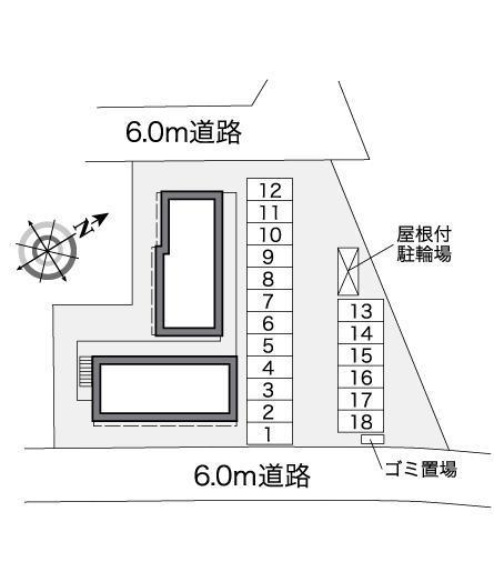 フォレストコートⅡ(39659)の駐車配置図