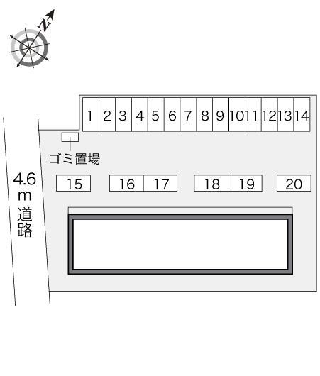 Ａｒｃｅｎｃｉｅｌ(22987)の駐車配置図