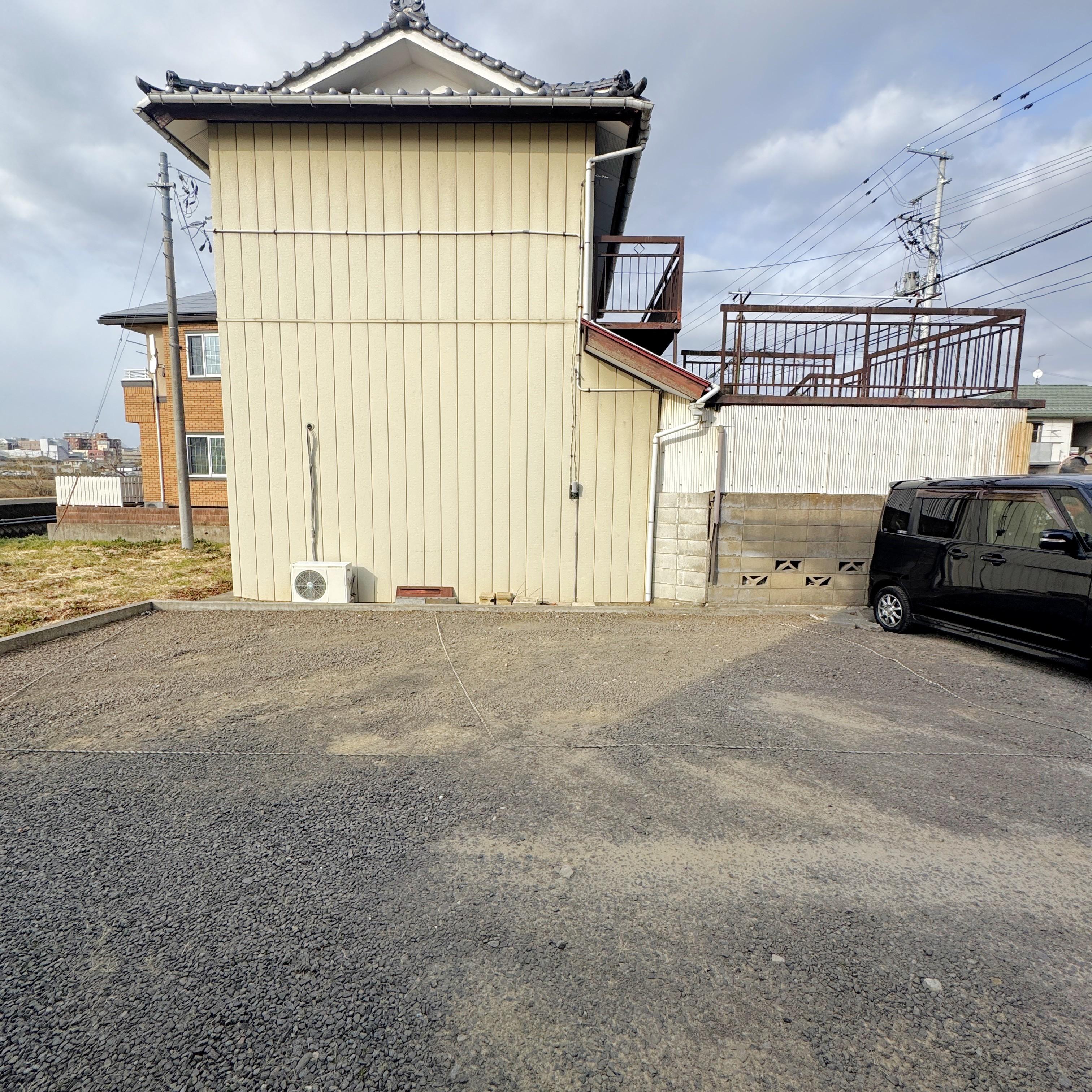 わたり月極駐車場の外観・駐車場イメージ3枚目