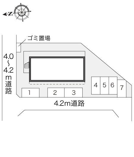 Ｇｌｕｃｋ(15968)の駐車配置図
