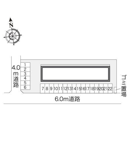 Ｎｅｗ　リベラル(22382)の駐車配置図