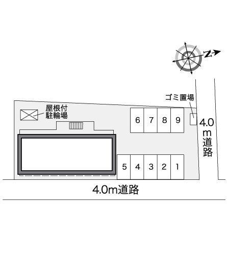 ａｉｒｕ(26217)の駐車配置図